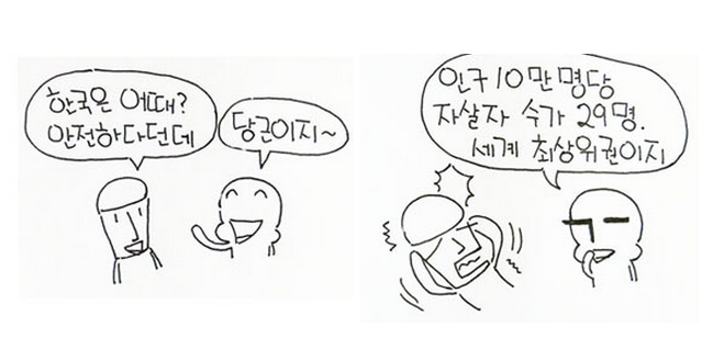 남아공 vs 한국, 어느나라가 더 위험할까