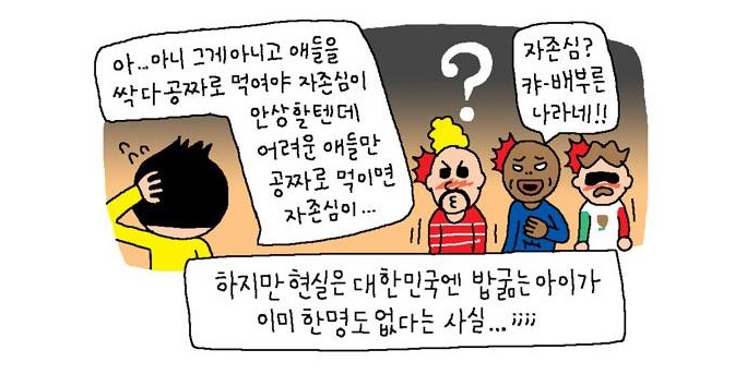 대기업, 있지도 않은 결식아동 지원 파문