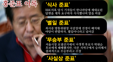 홍준표의 이중생활