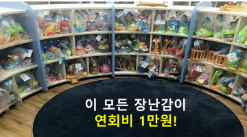 1만 원으로 1년 동안 책과 장난감 마음껏 빌려보기