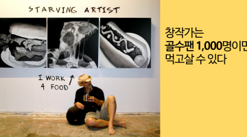 개인 창작자는 골수팬 1,000명만 있으면 먹고 산다