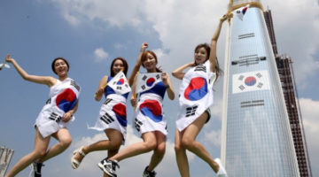 롯데의 태극기 사랑