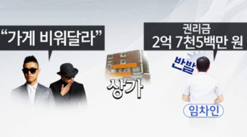 권리금 문제 단상: 건물주 리쌍의 강제집행에 즈음하여
