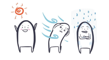 바람 불지 않는 마음은 시든다