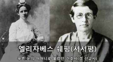 서서평, 엘리자베스 쉐핑: 푸른 눈의 어머니로 불린 간호사