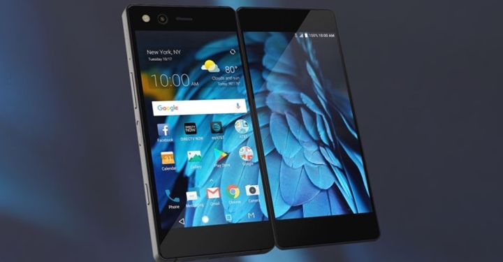 ZTE, 듀얼 스크린 스마트폰을 출시하다