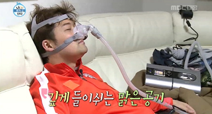 코골이 심한 사람을 위한 양압기 사용기