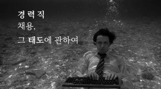 경력직 채용, 그 태도에 관하여 2