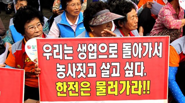 한전이 밀양을 얕보았다